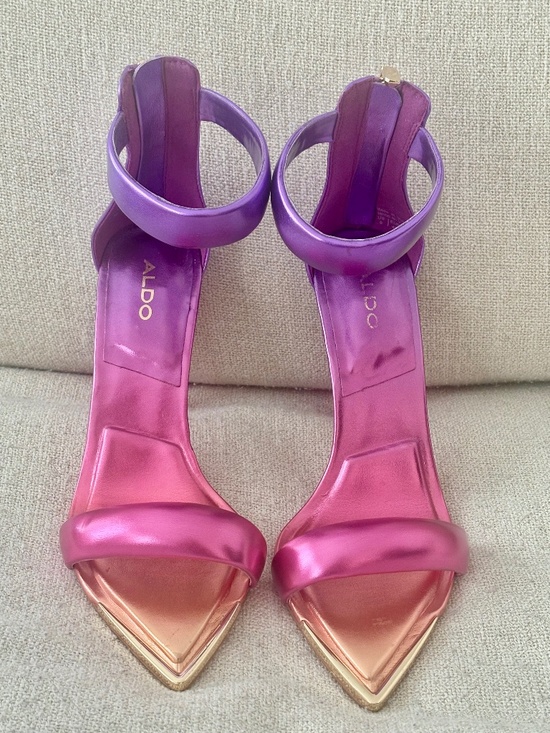 Aldo Shoes - ALDO multi-colored heels- Clozette clean out